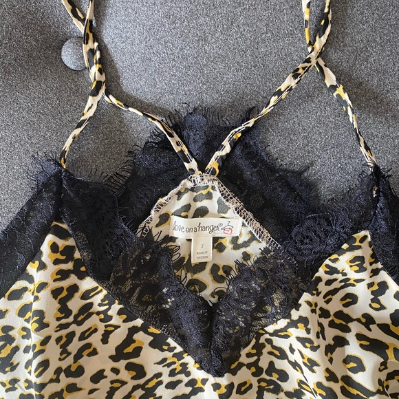 Lace Cheetah Tank top S - Picture 2 of 2